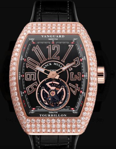 Review Franck Muller Vanguard Tourbillon Review Replica Watch Cheap Price V 45 T D (NR) 5N